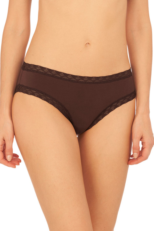 NATORI BLISS GIRL COMFORTABLE BRIEF PANTY UNDERWEAR WITH LACE TRIM