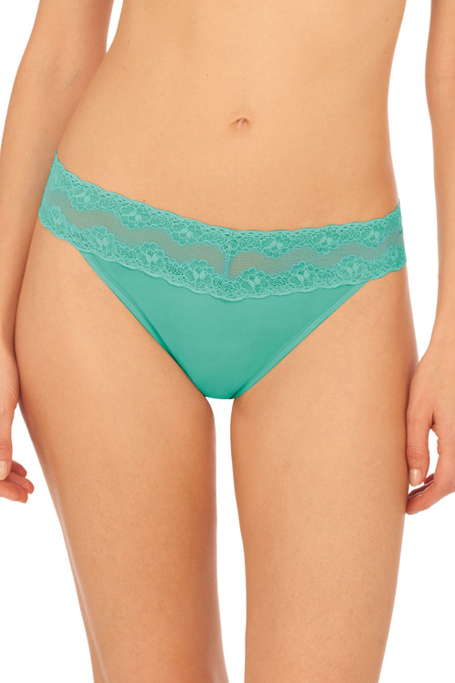 Natori Bliss Perfection One-size Thong In Beach Glass