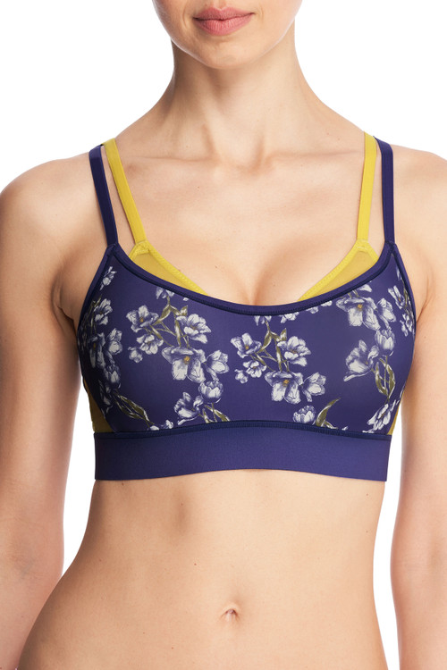 Natori Gravity High Impact Underwire Sports Bra In Heather Marble