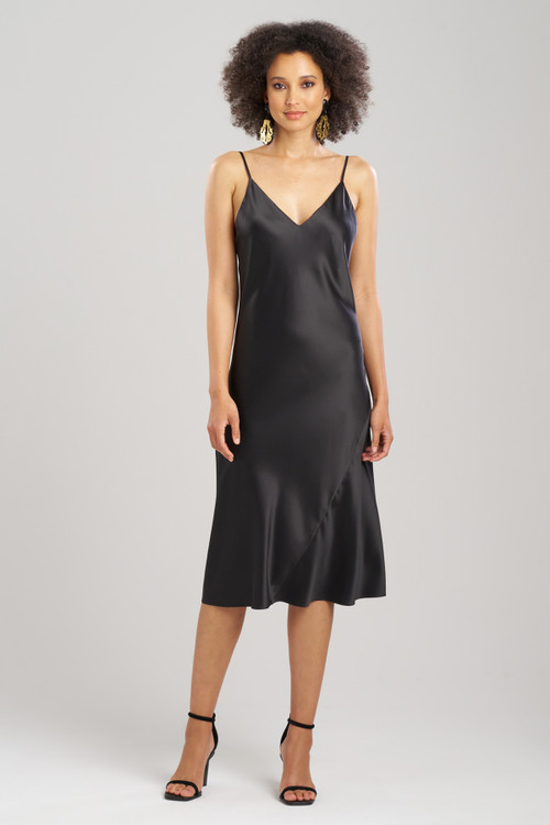 Natori Glamour Gown Dress In Black