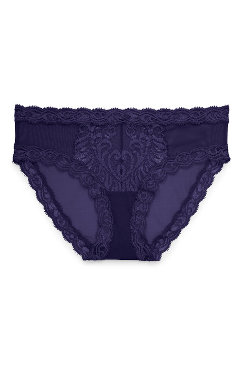 Natori Feathers Low-rise Sheer Hipster Underwear 753023 In Spanish