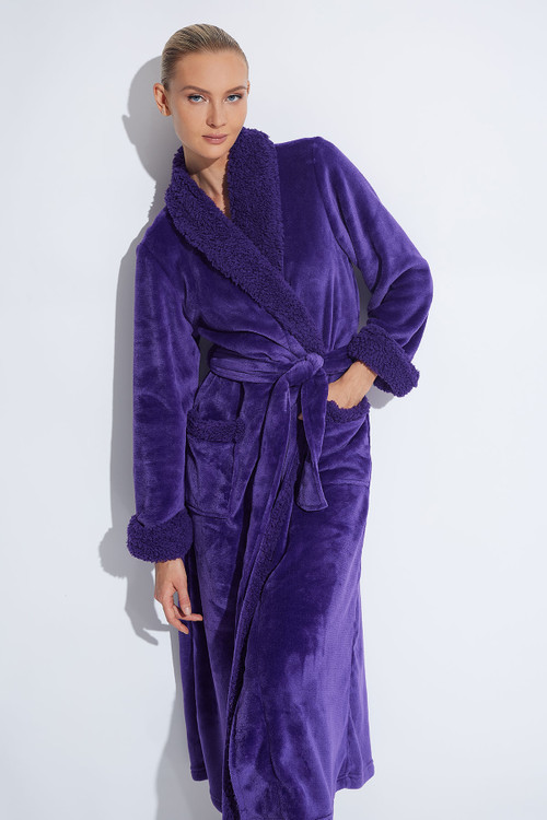 Natori Plush Sherpa Robe