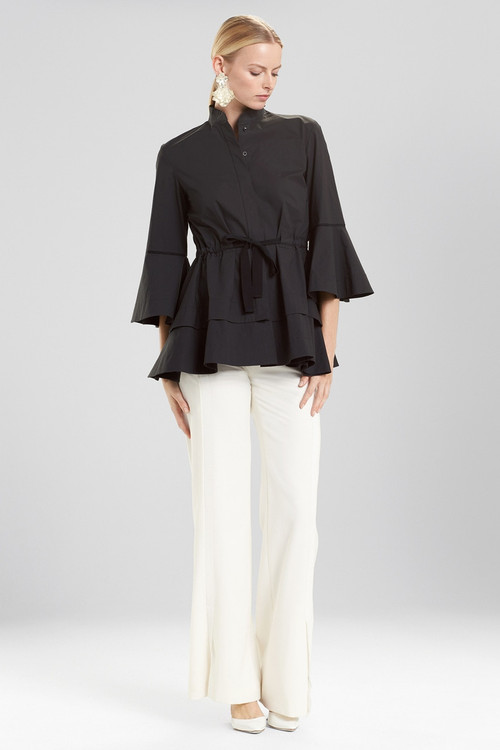 Buy Cotton Poplin Lantern Top Online | Natori