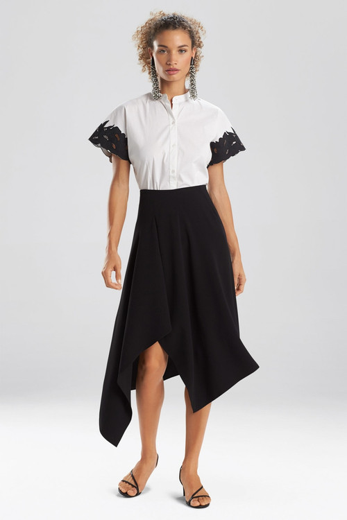 うのにもお得な情報満載 新品☆MSGM RUFFLED SKIRT IN CADY CREPE