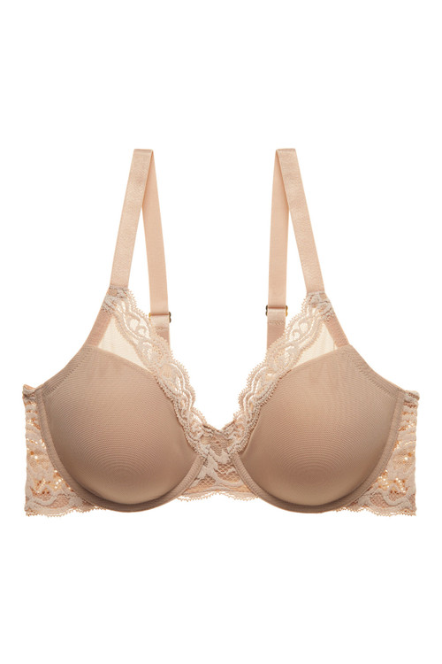 Natori Women Feathers Full Figure Contour Underwire Bra : :  Clothing, Shoes & Accessories