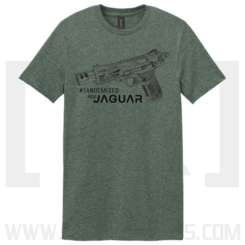 tandemized beretta b22 jaguar shirt front