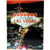 Dark Night Las Vegas Scene Holographic Las Vegas Themed Magnet. Las Vegas at Night.