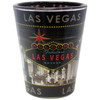 Gray Skyline Las Vegas Shotglass