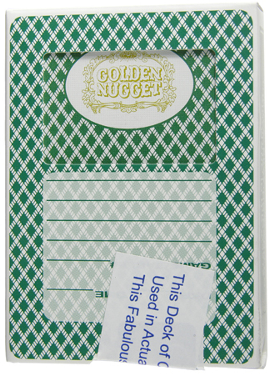 Golden Nugget Playing Cards- Las Vegas- Cancelled Casino Cards- New Playing  Cards- Souvenir Games and Gifts