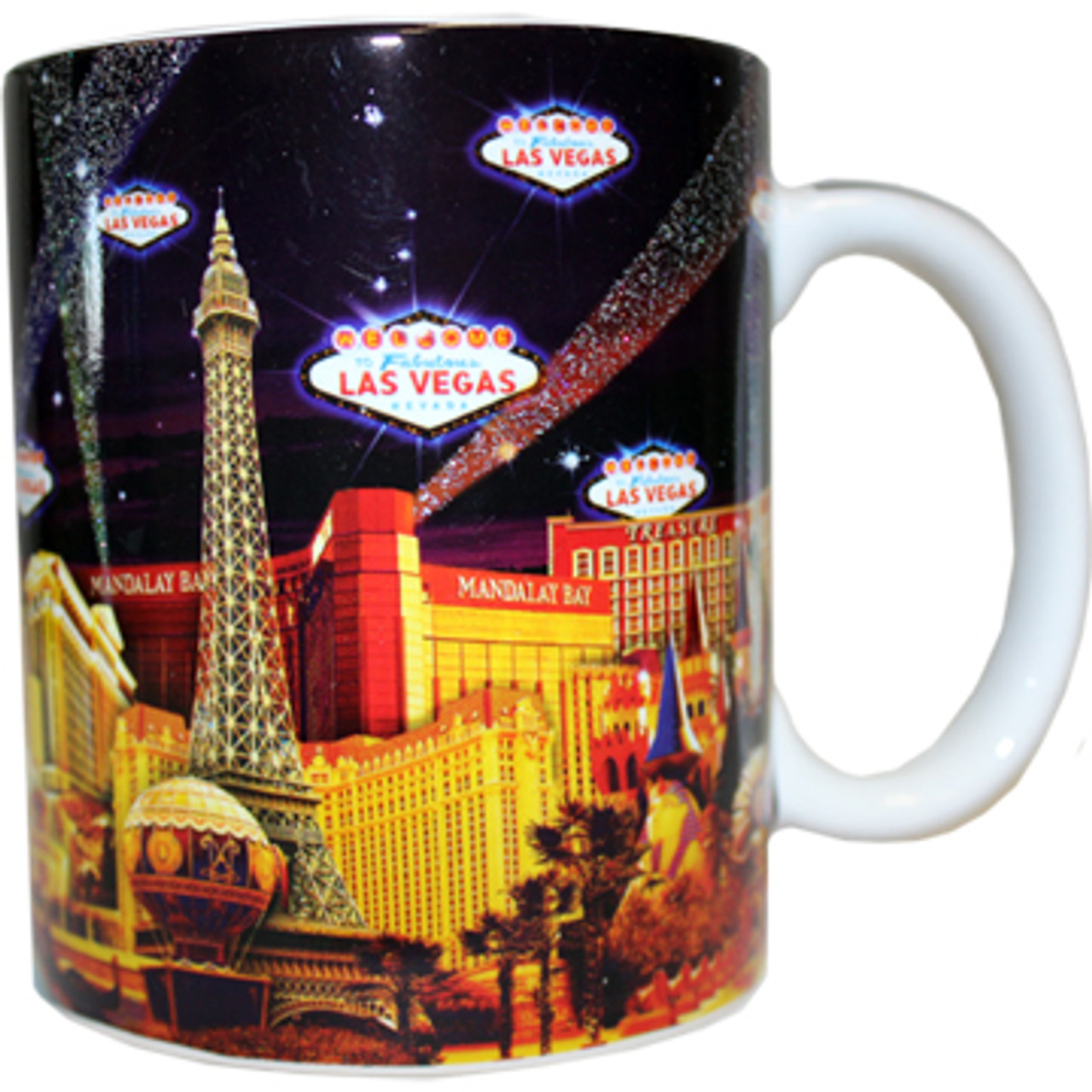 LV Souvenir Mug Embossed Design -Strip 16oz.