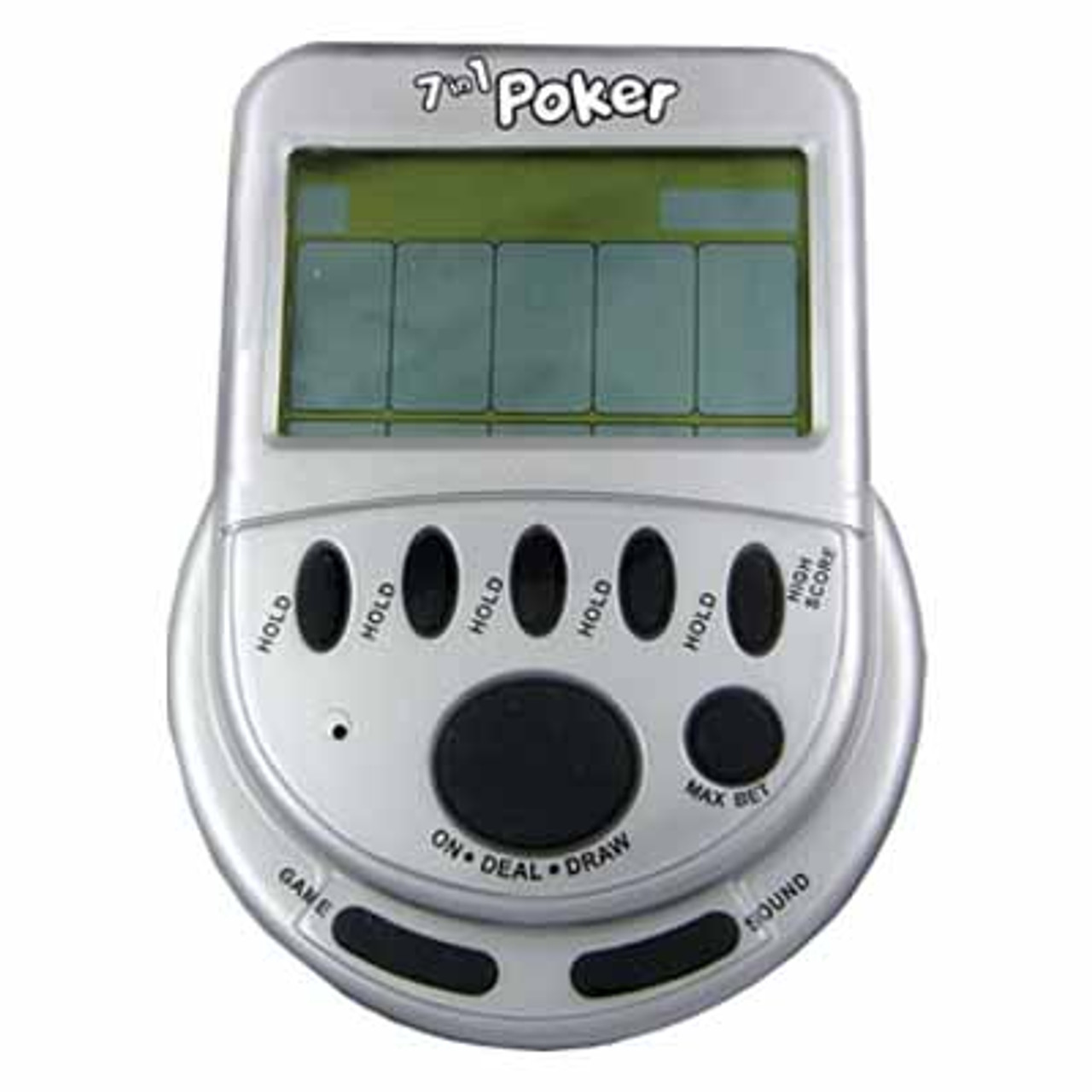 Big screen poker handheld shop game