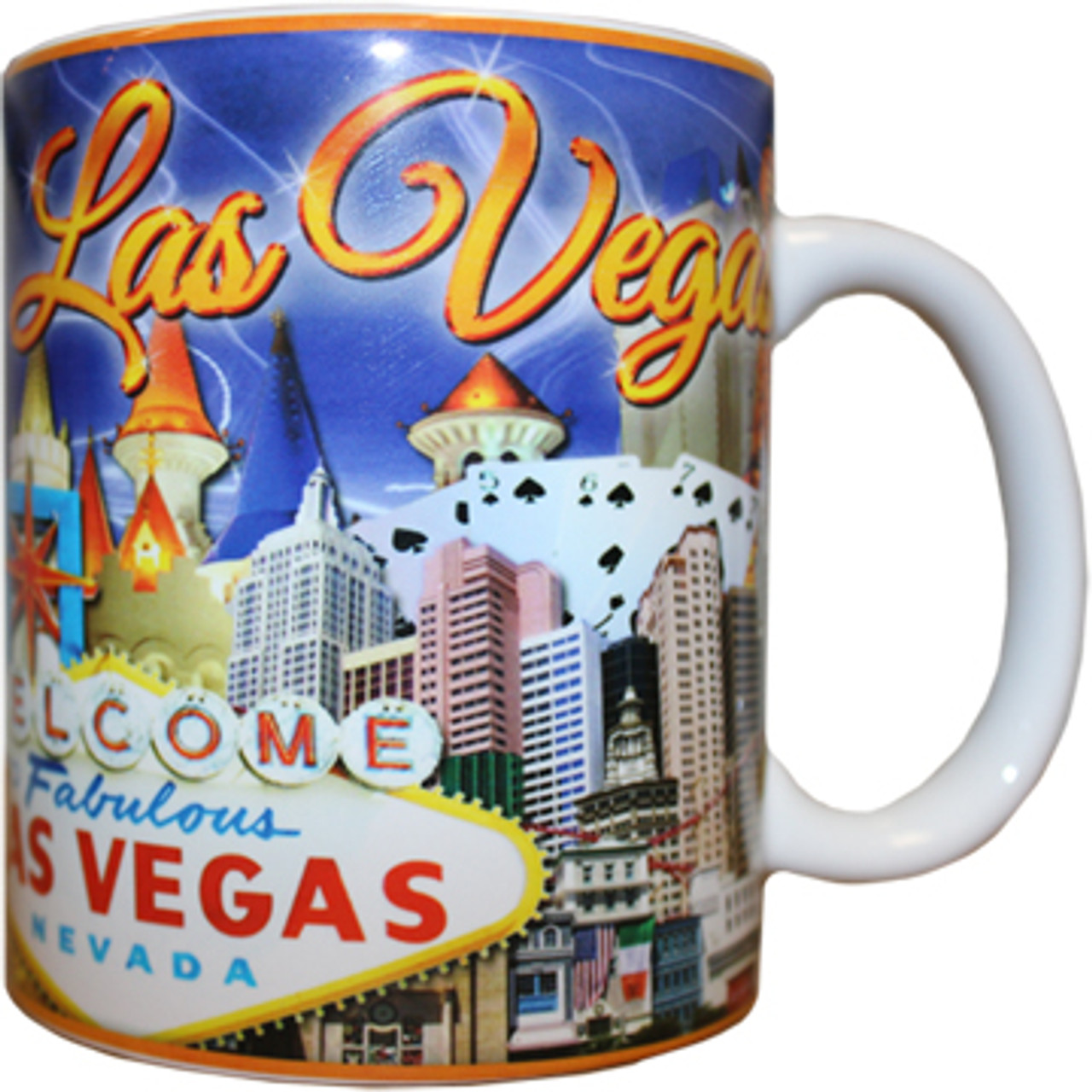  Las Vegas Mugs Nevada Souvenir Gifts Coffee Cups Las