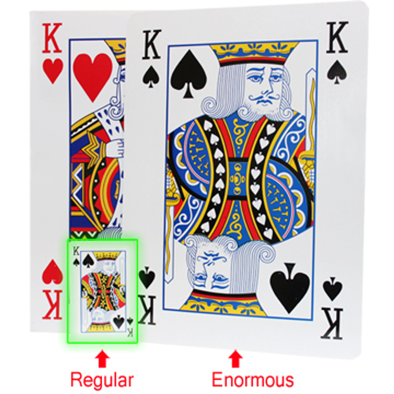 12 DECKS Vegas Brand JUMBO Poker Playing Cards NEW