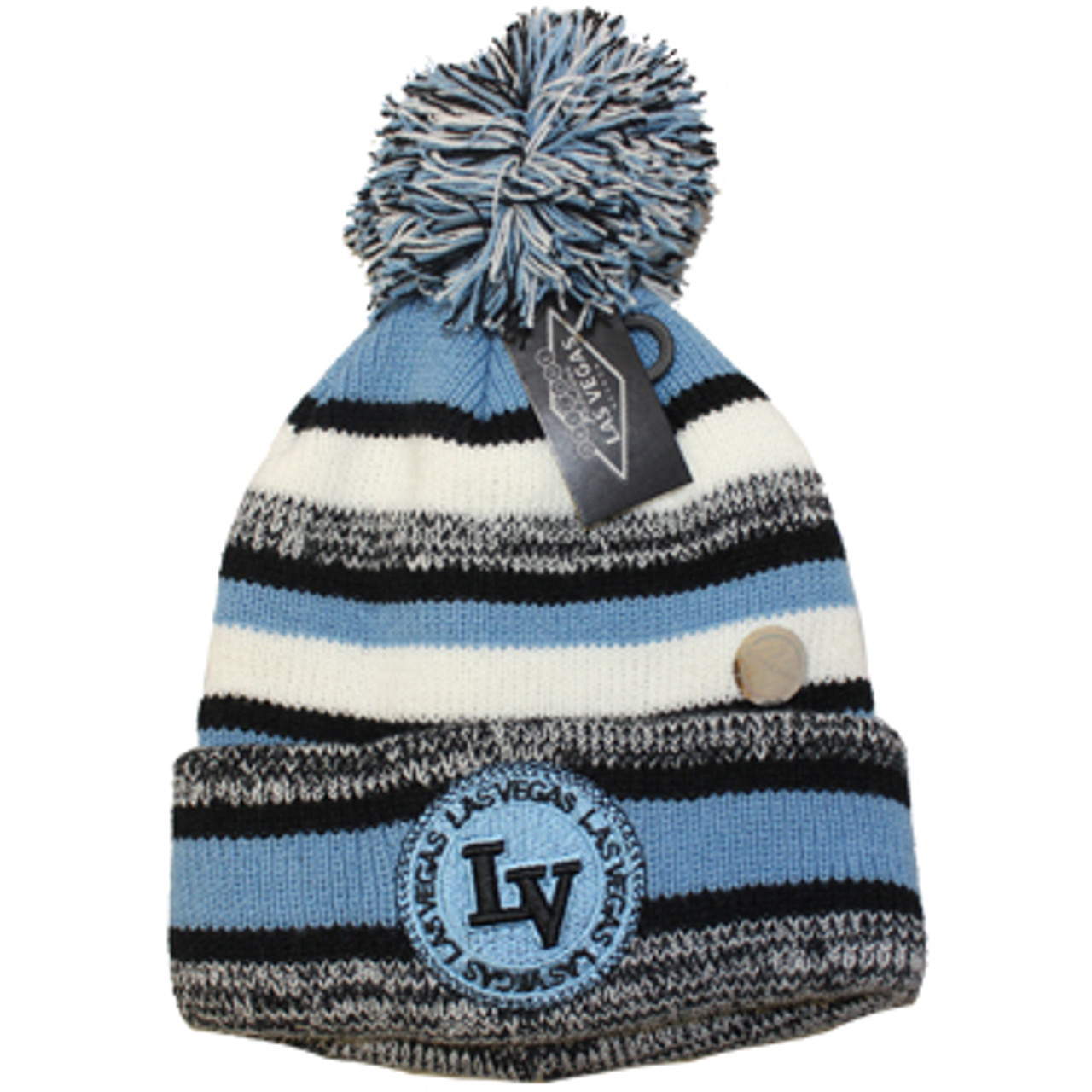 CHILD sized Toboggan from Las Vegas with blue and puff
