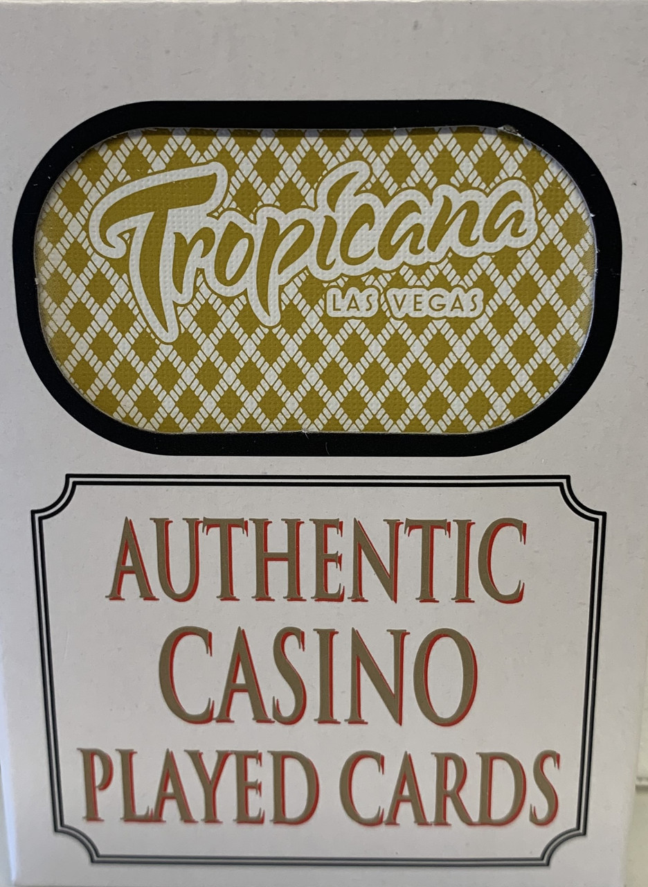 Tropicana Casino Playing Cards