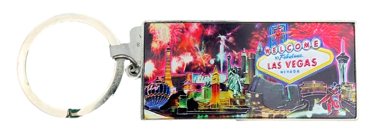 LV Lanyard Keychain- Fireworks- las vegs fun and unique corporate