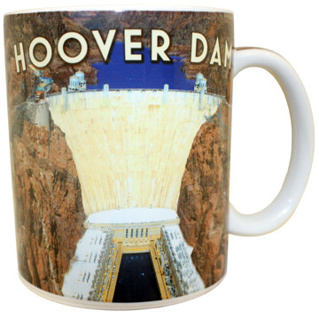 11Oz. Hoover Dam Mug - Las Vegas Gift Shop