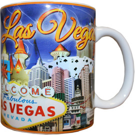 Purple Sky Las Vegas Souvenir Mug -11oz.