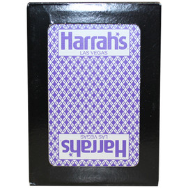 Playing Cards from the Black Jack or Poker Tables in Las Vegas; Harrah's Casino