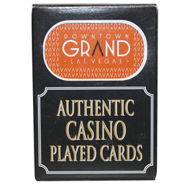 Downtown Grand Las Vegas Poker-Black Jack Playing Cards.