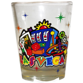 Slot Gaming Las Vegas Shot Glass