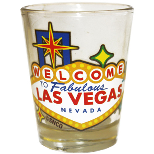 Las Vegas Sign Shot Glass