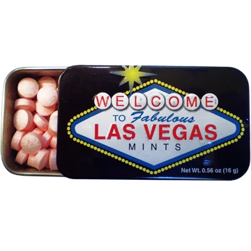 Las Vegas Welcome Sign Tin of Mints- Las Vegas Candy online Store to Shop