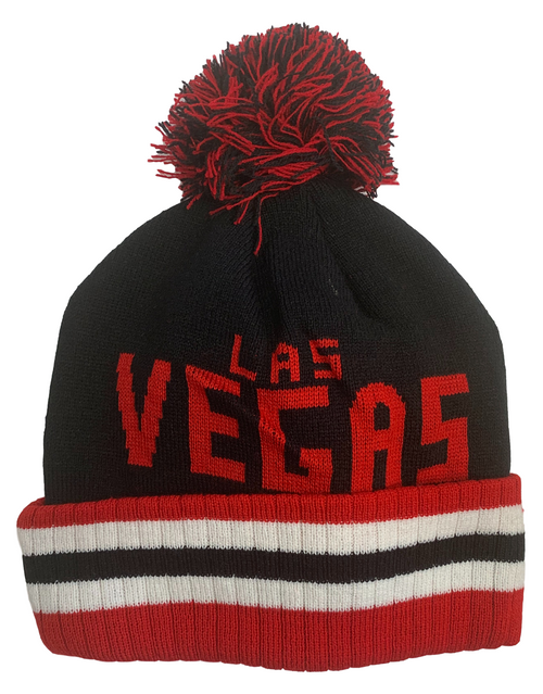 CHILD sized Toboggan from Las Vegas with blue and puff