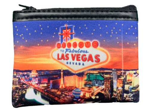 Las Vegas Night Lights Coin Purse