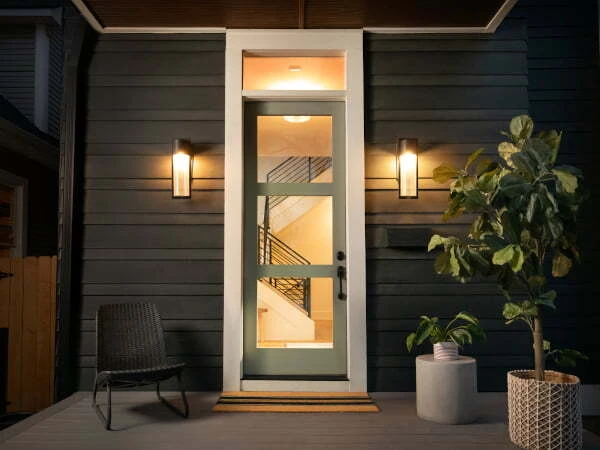 Front Door with Windows