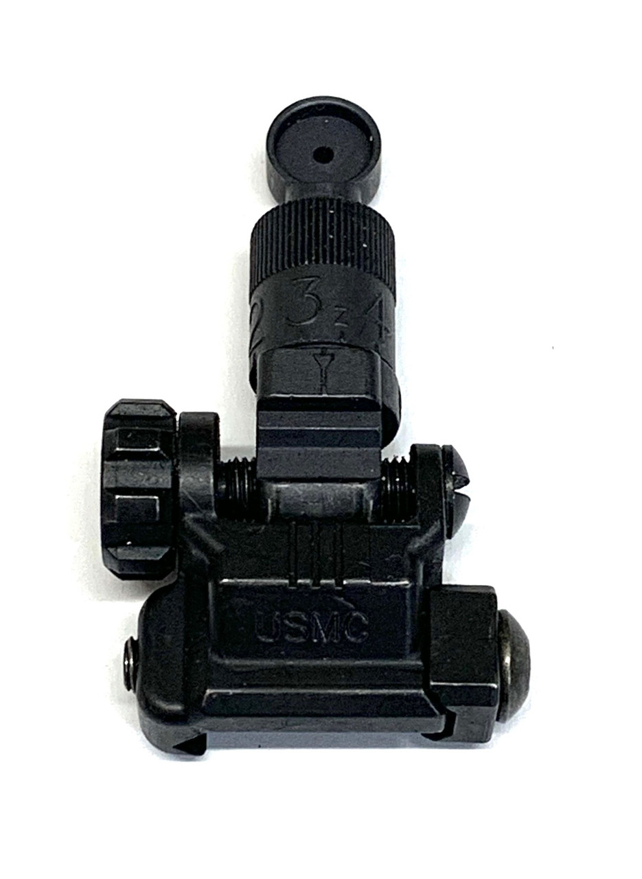 米軍　実物　KAC MICRO REAR SIGHT リアサイト　送料無料 実物パーツ】Knight's Armament (KAC) Folding Micro Rear Sight