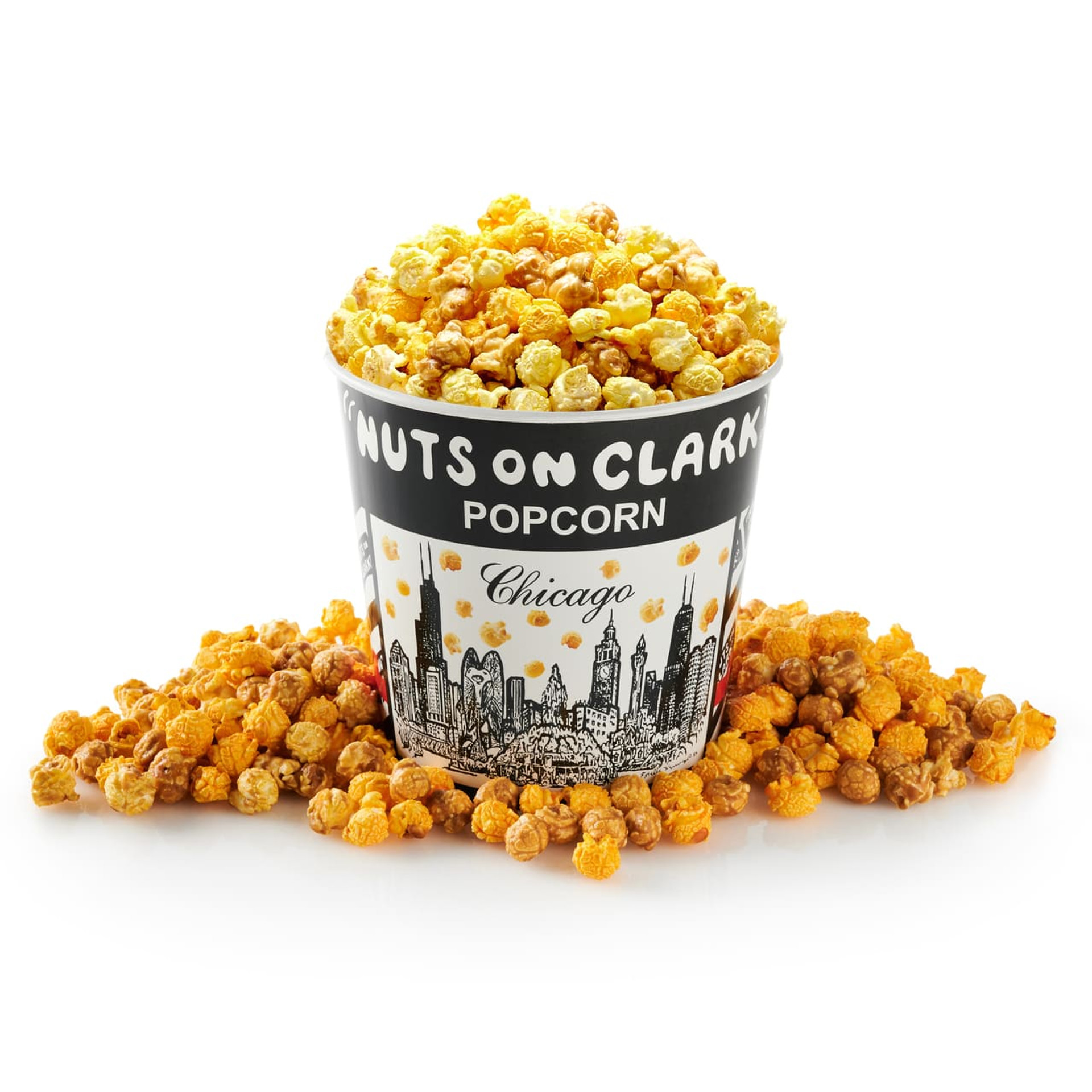 CHICAGO SCENE BUCKET Triple Mix Nuts on Clark