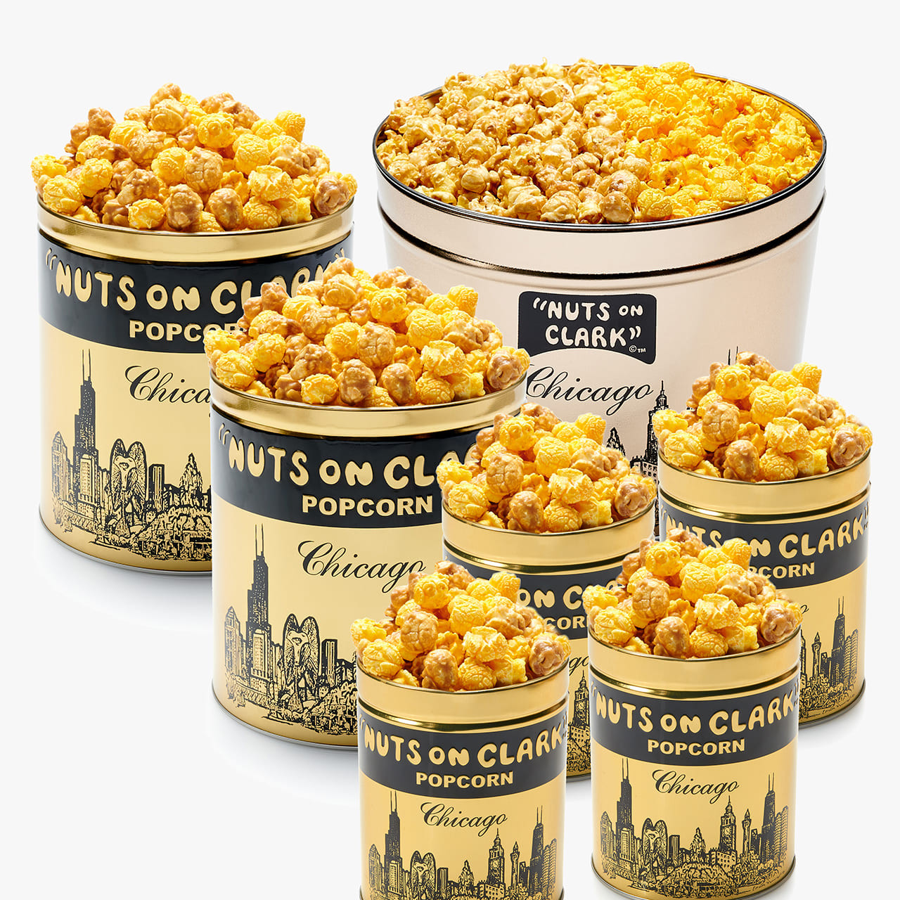 POPCORN Original Caramelcorn & Real Cheesecorn Mix Nuts on Clark