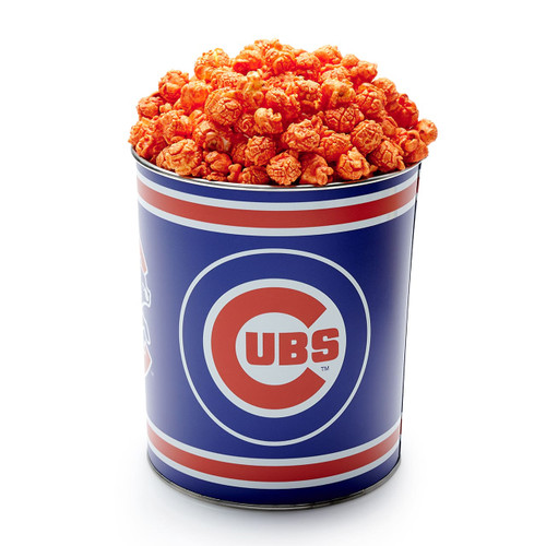 CUBS  TIN Spicy Cheesecorn