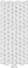 Starform RIBBON REINDEER GOLD N8540 Peel Off Stickers OUTLINE