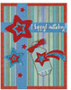 HOTP Dazzles Double-Stick Star Stickers 1614