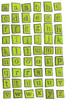 Karen Foster Design Enamel Alphabet Lime Green