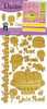HOTP Dazzles Stickers SWEET TREATS GOLD 2015