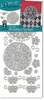 HOTP Dazzles Stacked Medallion Outline Stickers SILVER 1862