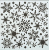 Snowfall 6x6" Stencil from Hot Off the Press for Chalking Inking Embossing-Paste Sprays Mists Markers More!