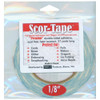 Scor-Tape Premium Double-Sided Adhesive .125inx27yd Roll Acid Free Heat Resistant