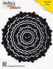 Nellie's Multi Frames Round Lilly MFD030 7-Dies Use w/Most Die Cutters