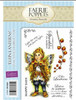 Faerie Poppets Elfin Lanterns By Christine Haworth 9-Stamp EZMount Rubber Stamp Set