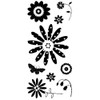 Inkadinkado Clear Stamps-Pretty Flowers *Note