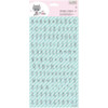 Little Meow Alphabet Stickers 134pc Mint Stripe UC LC Numbers