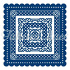 Tattered Lace Chatsworth Scallop Square Dies D357