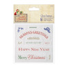 Papermania Letter To Santa Clear Stamps 4'X4'-Greetings