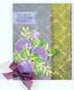 HOTP Layering Flowers Rubber Stamps 1213 Unmounted