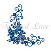 Disty Flourish Corner: Tattered Lace Metal Card Die Stephanie Weightman