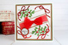 Tattered Lace Christmas Holly Over the Edge Cutting Die ETL303